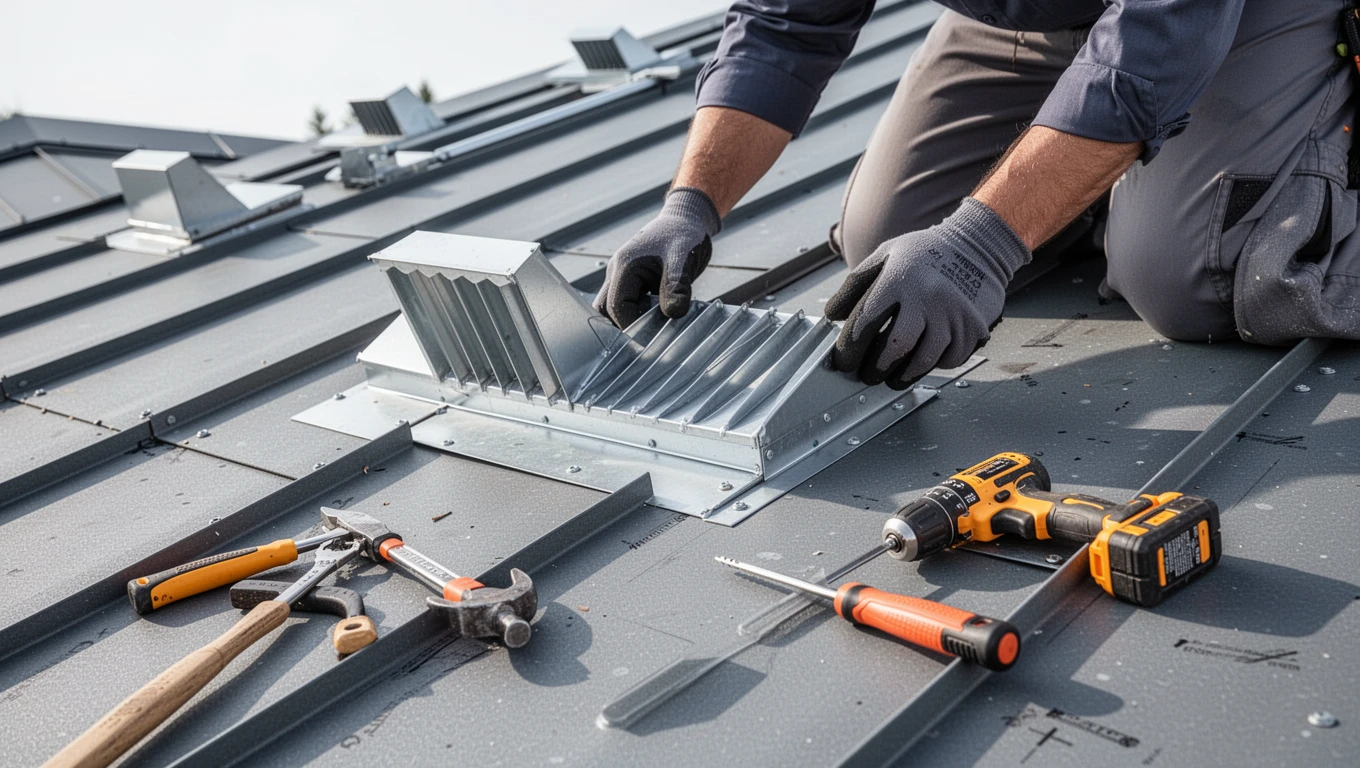 Ridge Vent Installation
